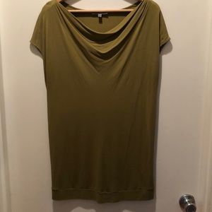 Nordstrom classiques olive green shirt